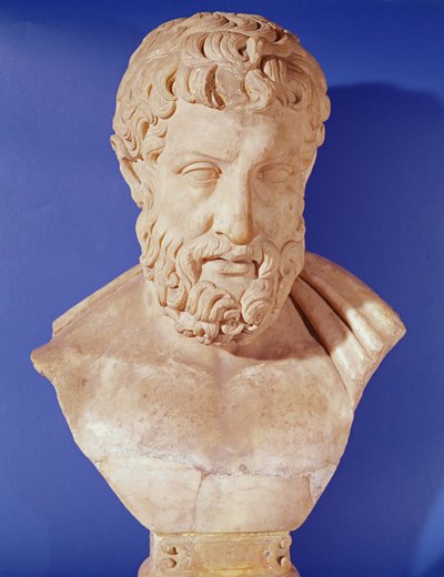 Busto di Metrodoro di Chio da Greek